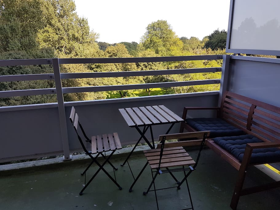 Balcony with view Rembrandtpark