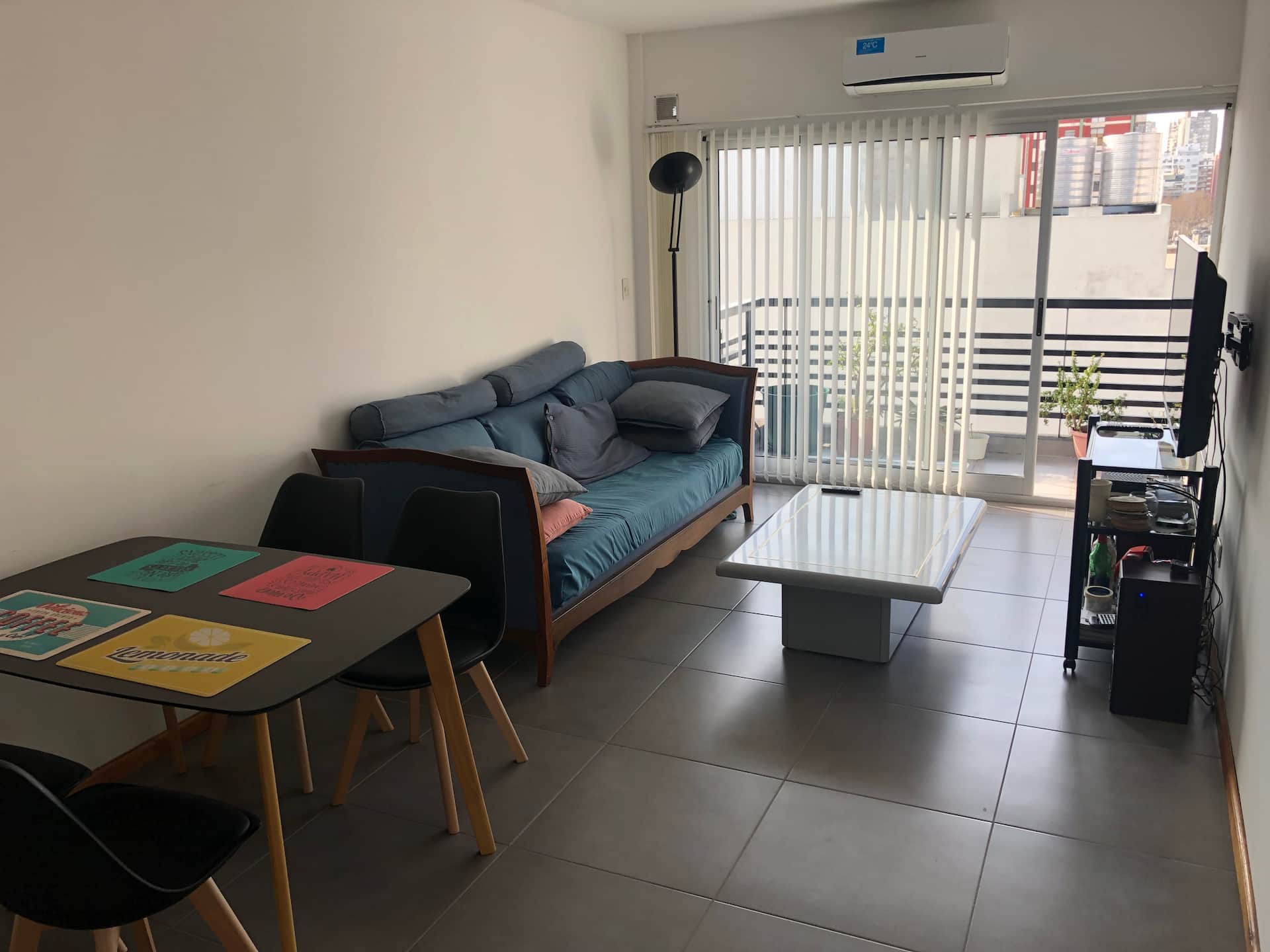 Apartamento de 1 quarto em Almagro perto do Hospital Italiano