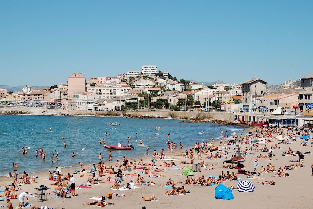 Plage familiale à moins de 200 metres