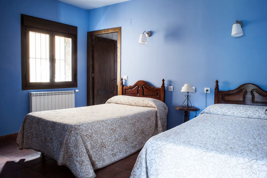 Una de las habitaciones