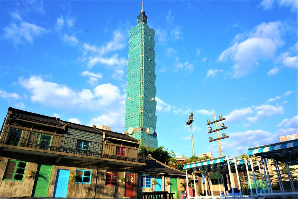 古迹+现代