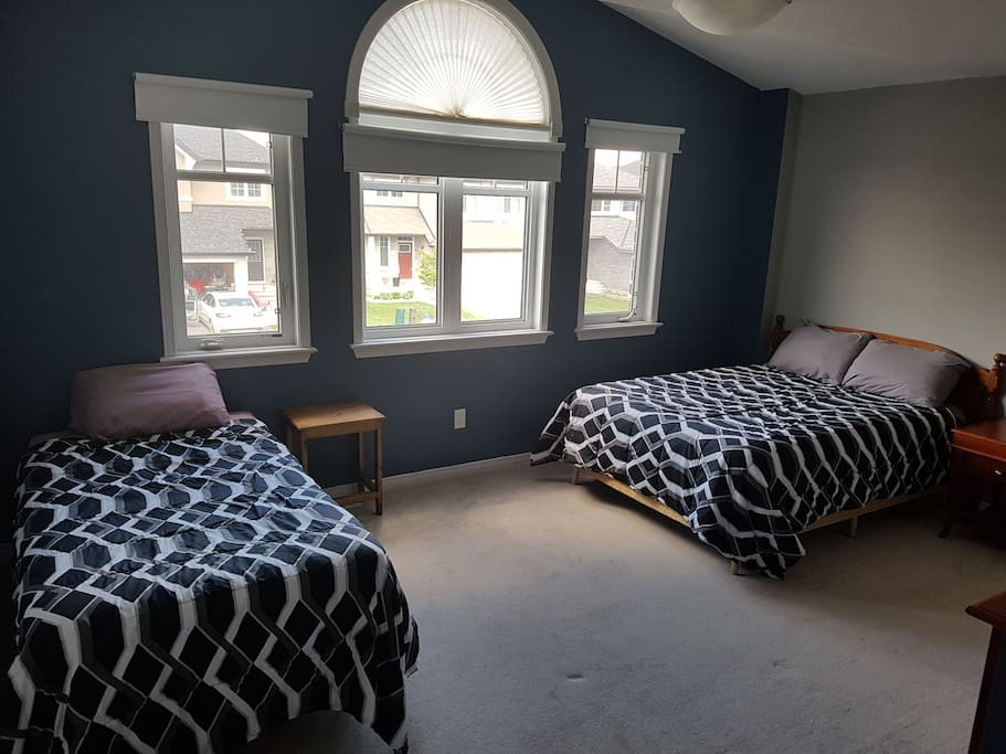 Two beds.