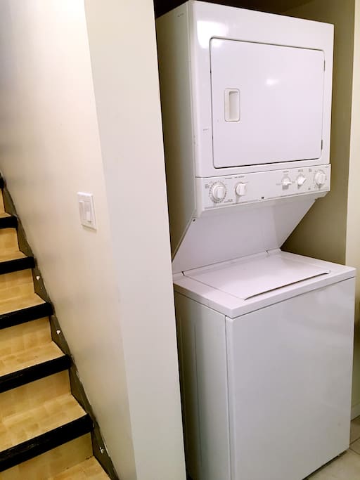washer and dryer as you need