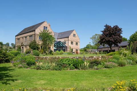 Large Country House in Derbyshire with a View