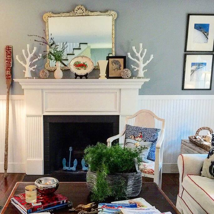 The living room