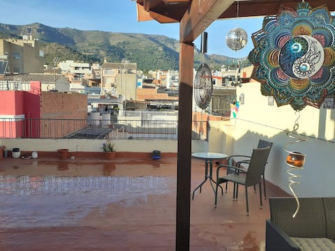 Casa rural tranquila y espaciosa