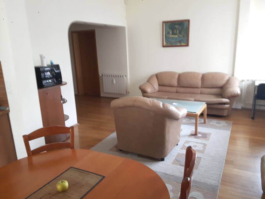 The living room