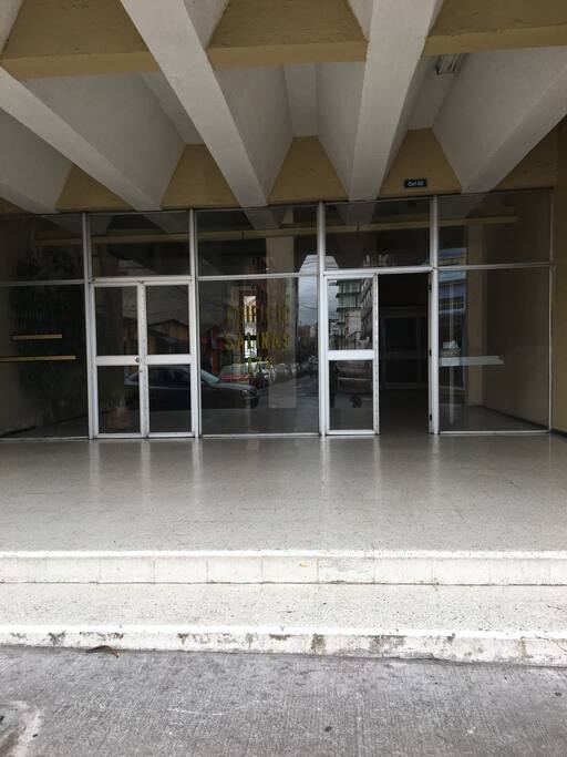 Hall entrance to the building