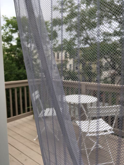 Private balcony