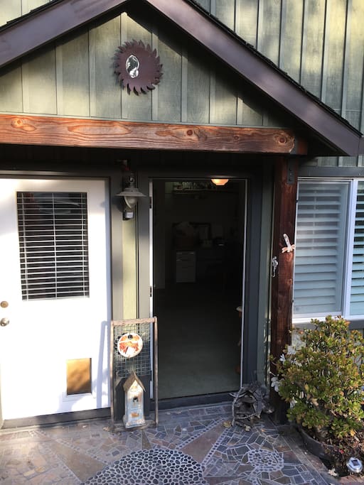 Private entry to healing room and loft.