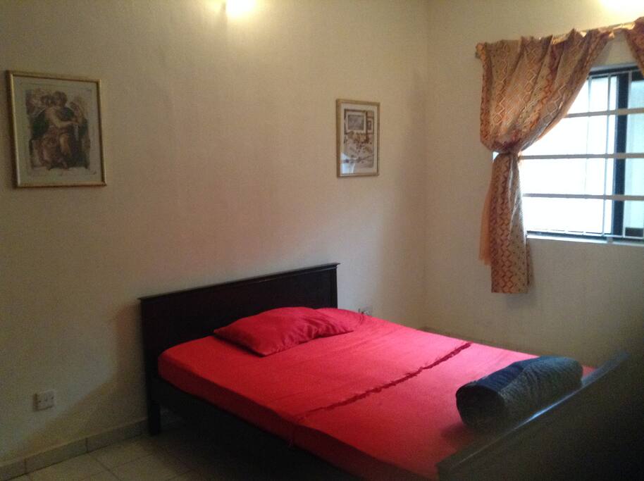 Private bedroom with double bed