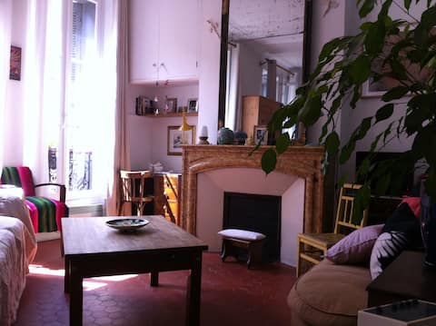 Joli T1 déco vintage plein centre ville