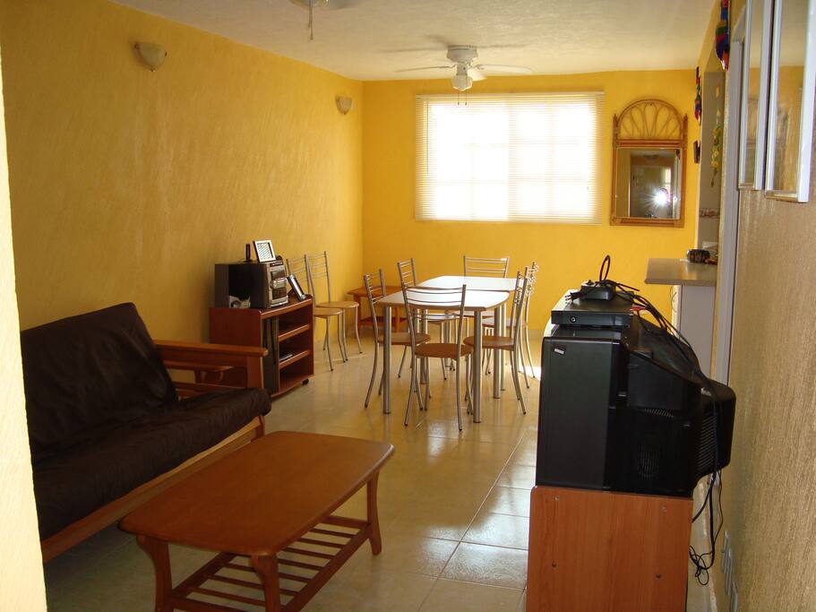 Sala con vista entrada