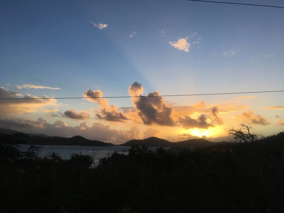 Morning View from the bedroom