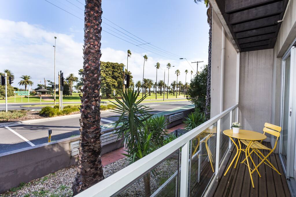 View of Catani garden from your balcony