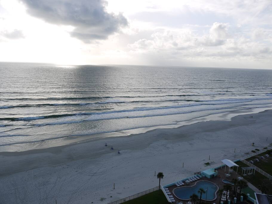 Beach view from the patio!