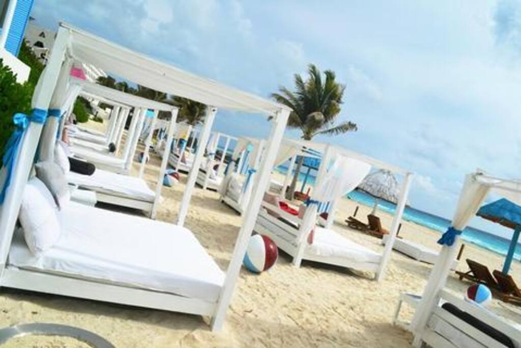 Multiple Beds to Lay out in the Sun