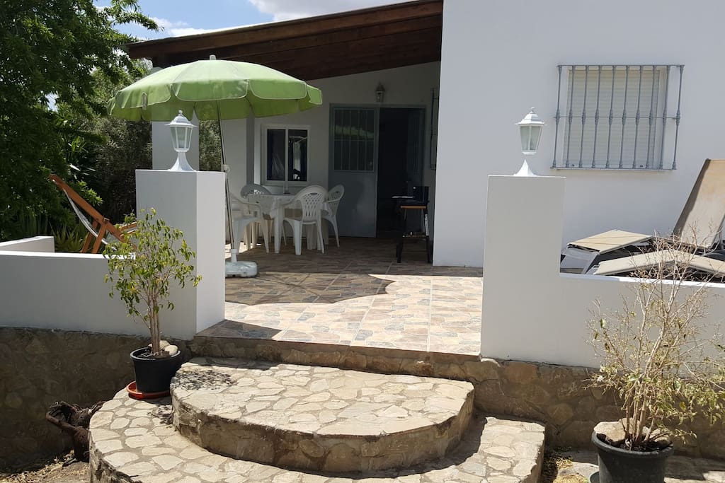 Hauseingang/Terrasse