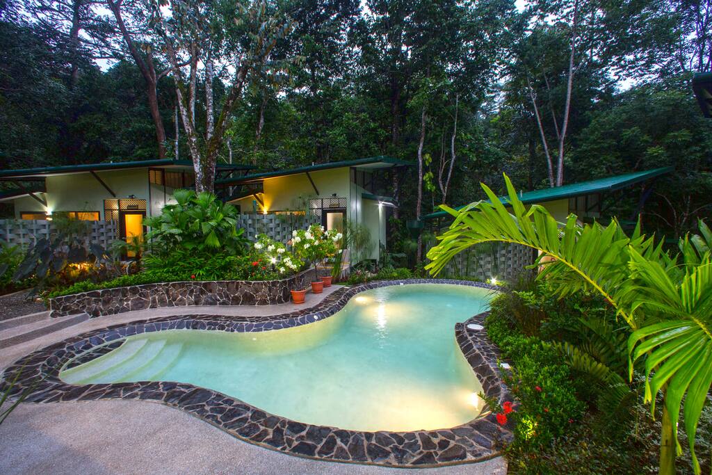 Eco friendly salt-water pool
