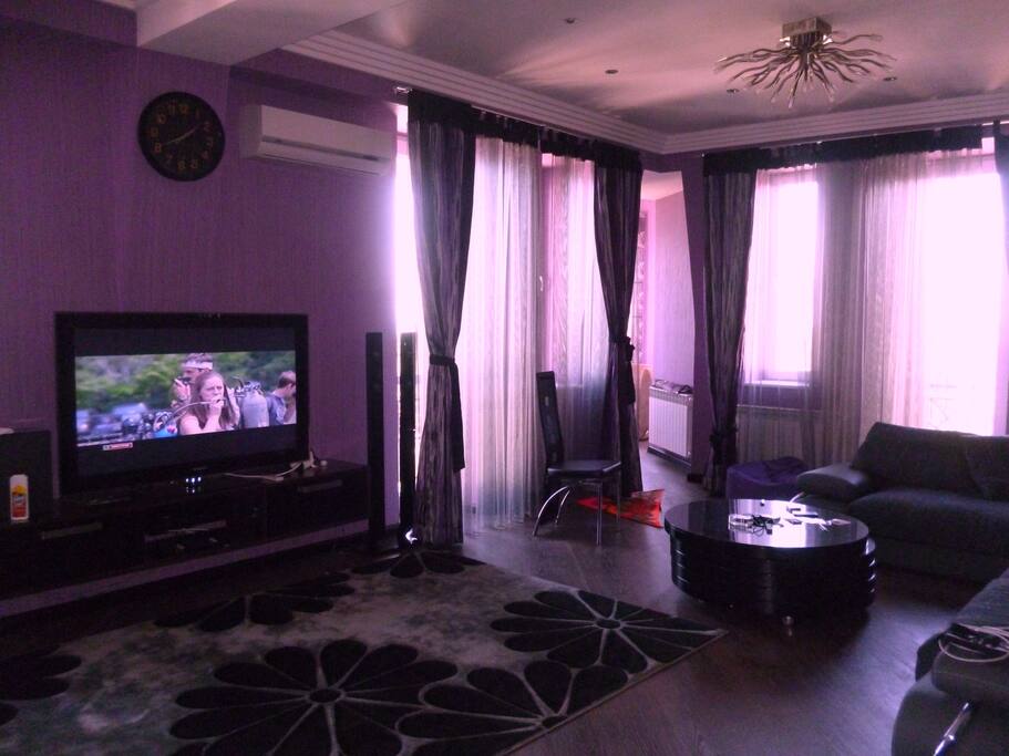 The living room