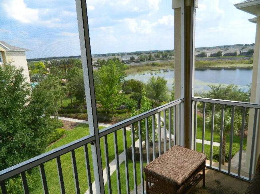 Lake View from the Balcony