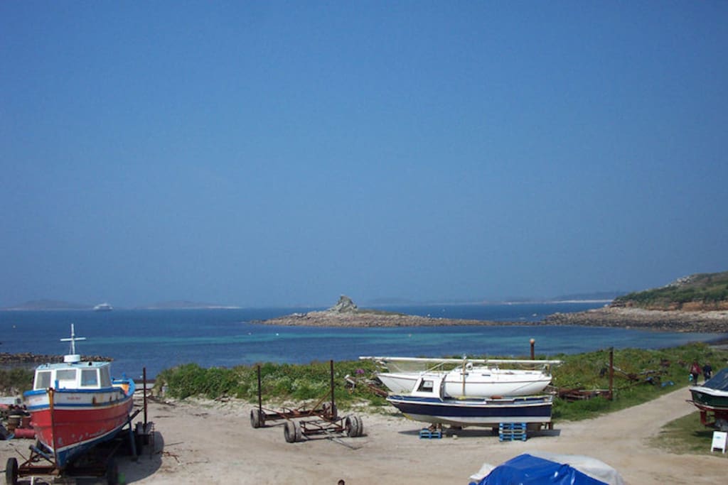 Sea view from sitting room windows