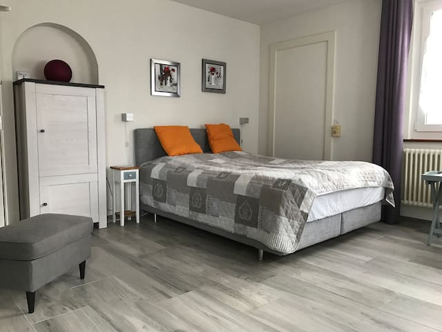 Pretty comfortable one-room apartment with parking