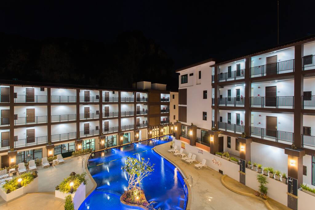 Pool at Night