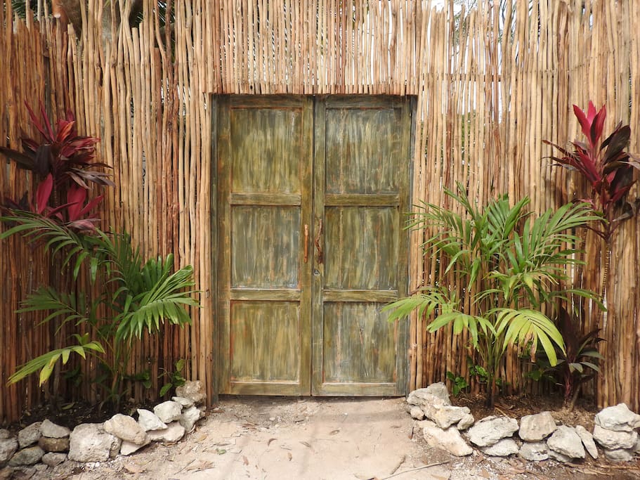 Rustic Entrance