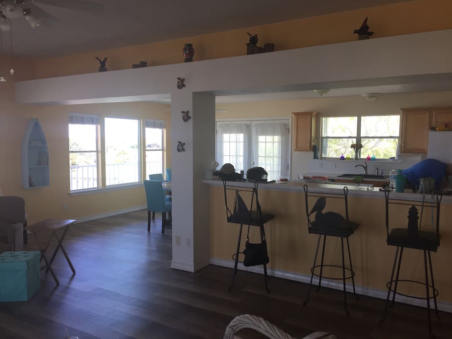 Room for family/friends to relax!