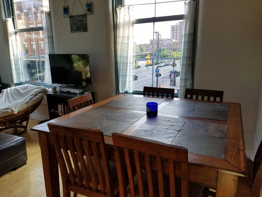 Lots of windows and great views