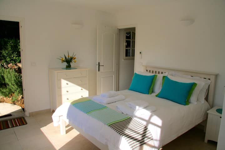 Bedroom 4 At the bottom of the stairs leading to the Lower Ground Floor at garden level.