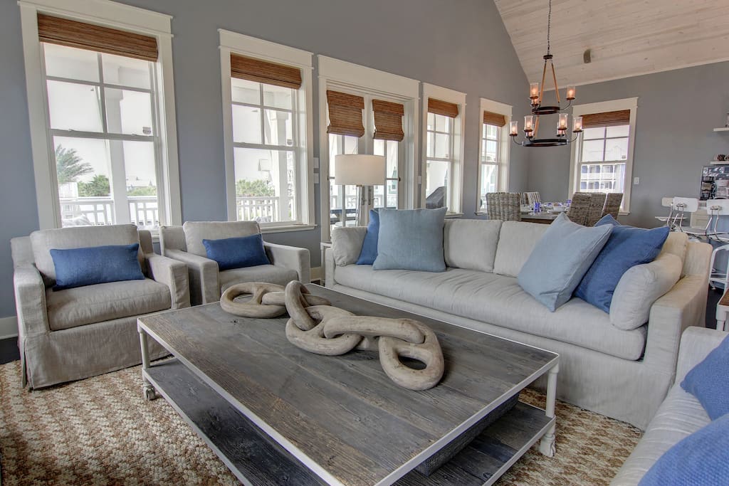 Coastal Charm 258 HI-Second Floor Living Area