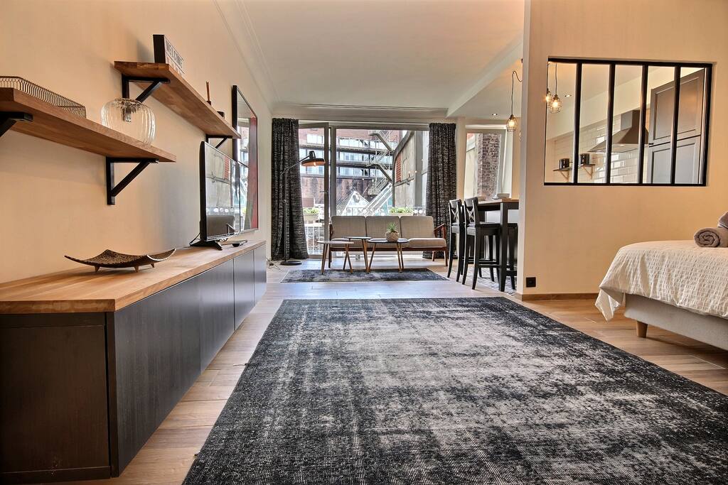 Hall d'entrée du studio