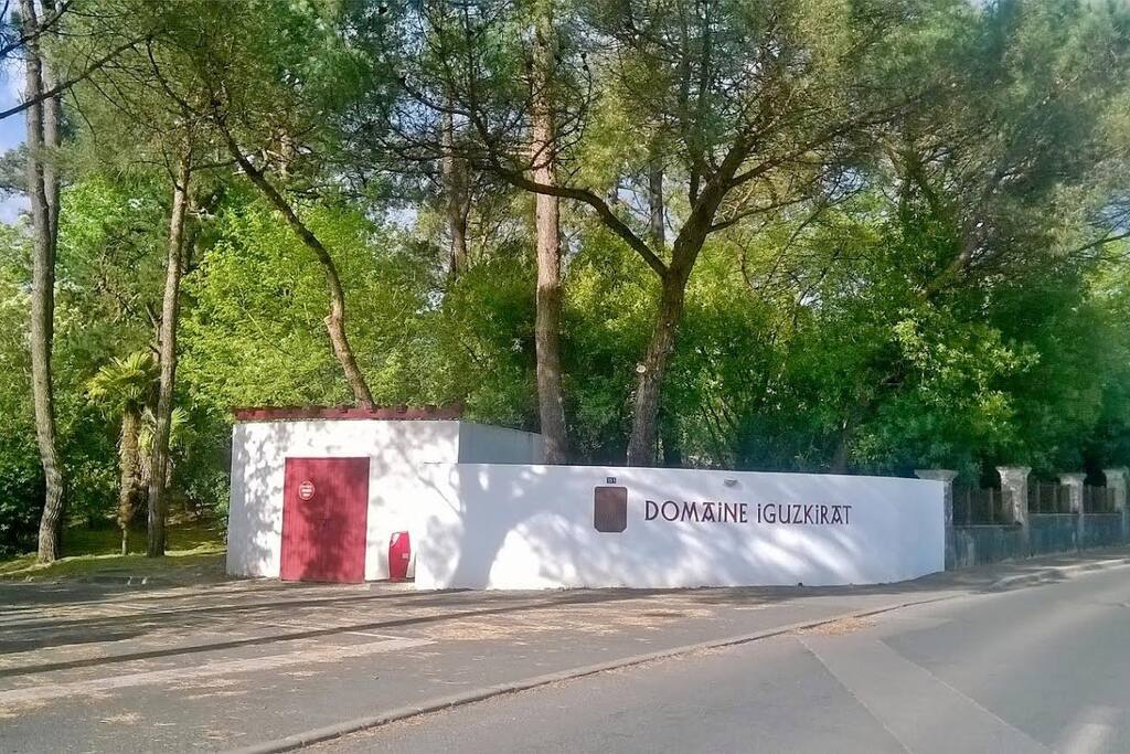 Entrée de la résidence
