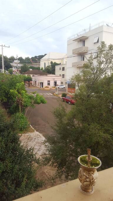 Vista para a avenida principal