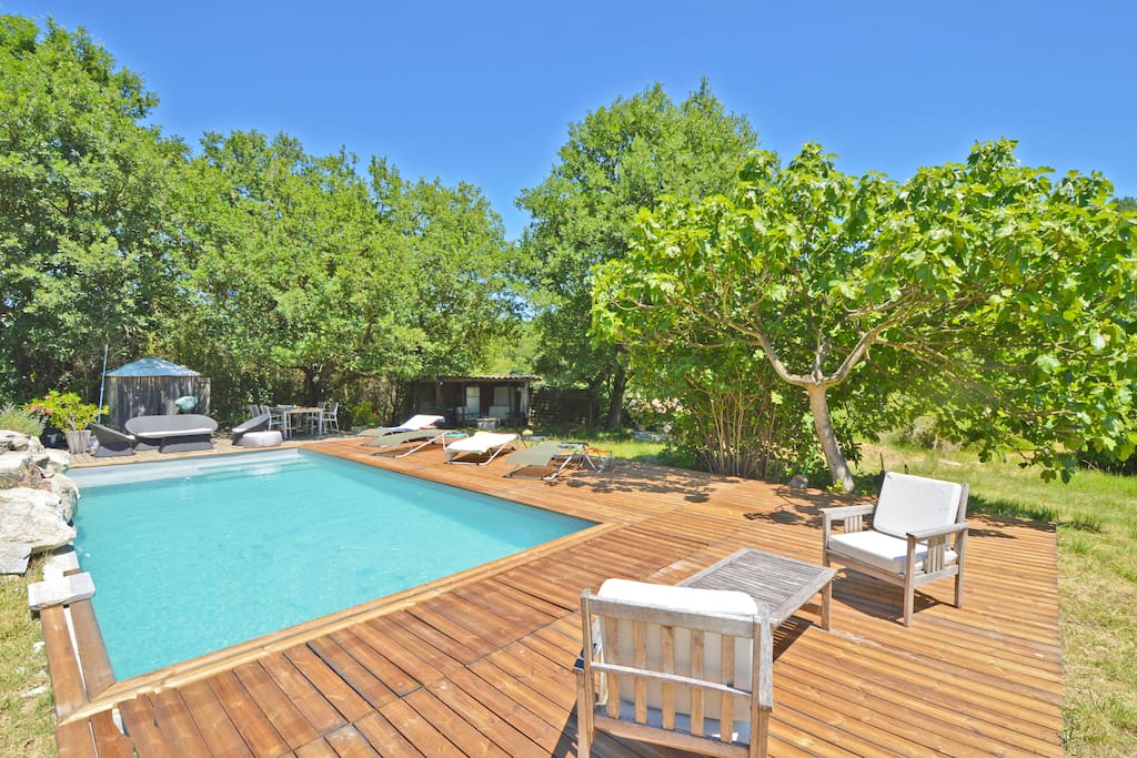La nouvelle terrasse rénovée et agrandie en 2018