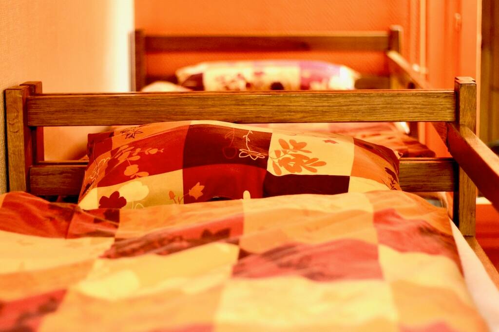 Lits proposées dans la chambre