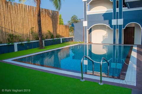 RIO MONTERIA, 5BHK POOL VILLA, NR. MONTERIA RESORT