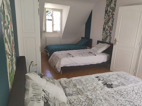 Top Airbnb: Maison Tréboul with sea view in Douarnenez