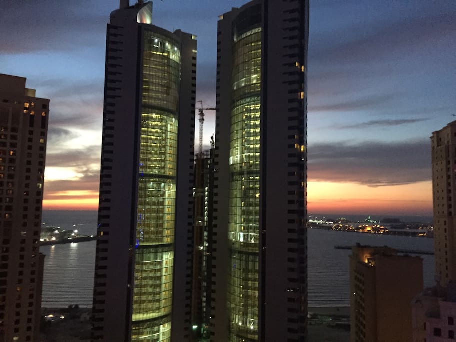 Sunset@balcony..