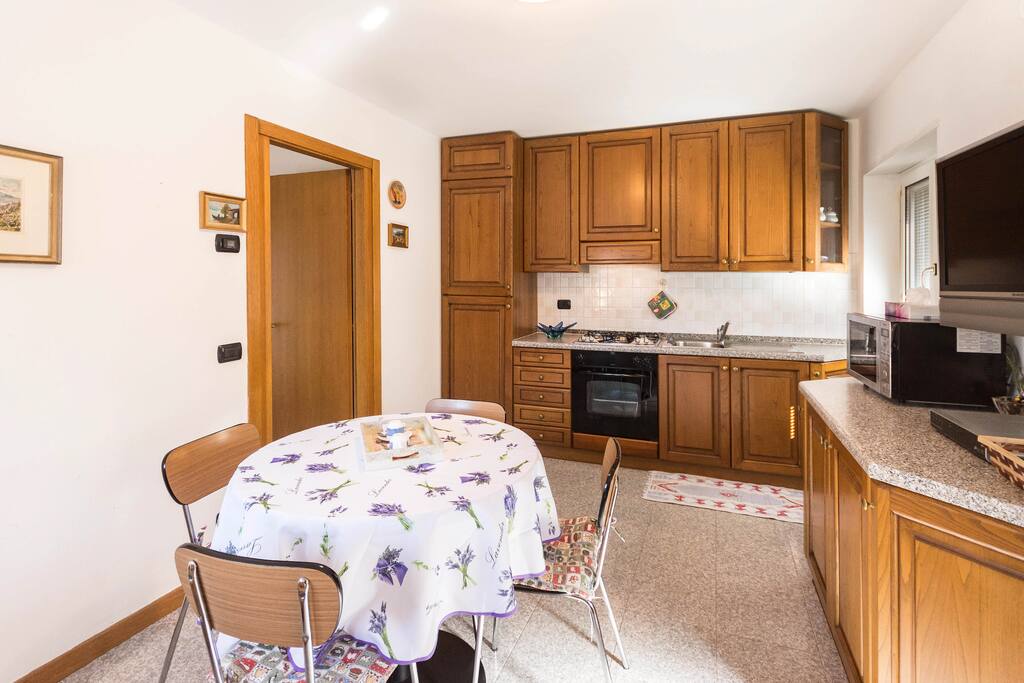 Soggiorno con cucina