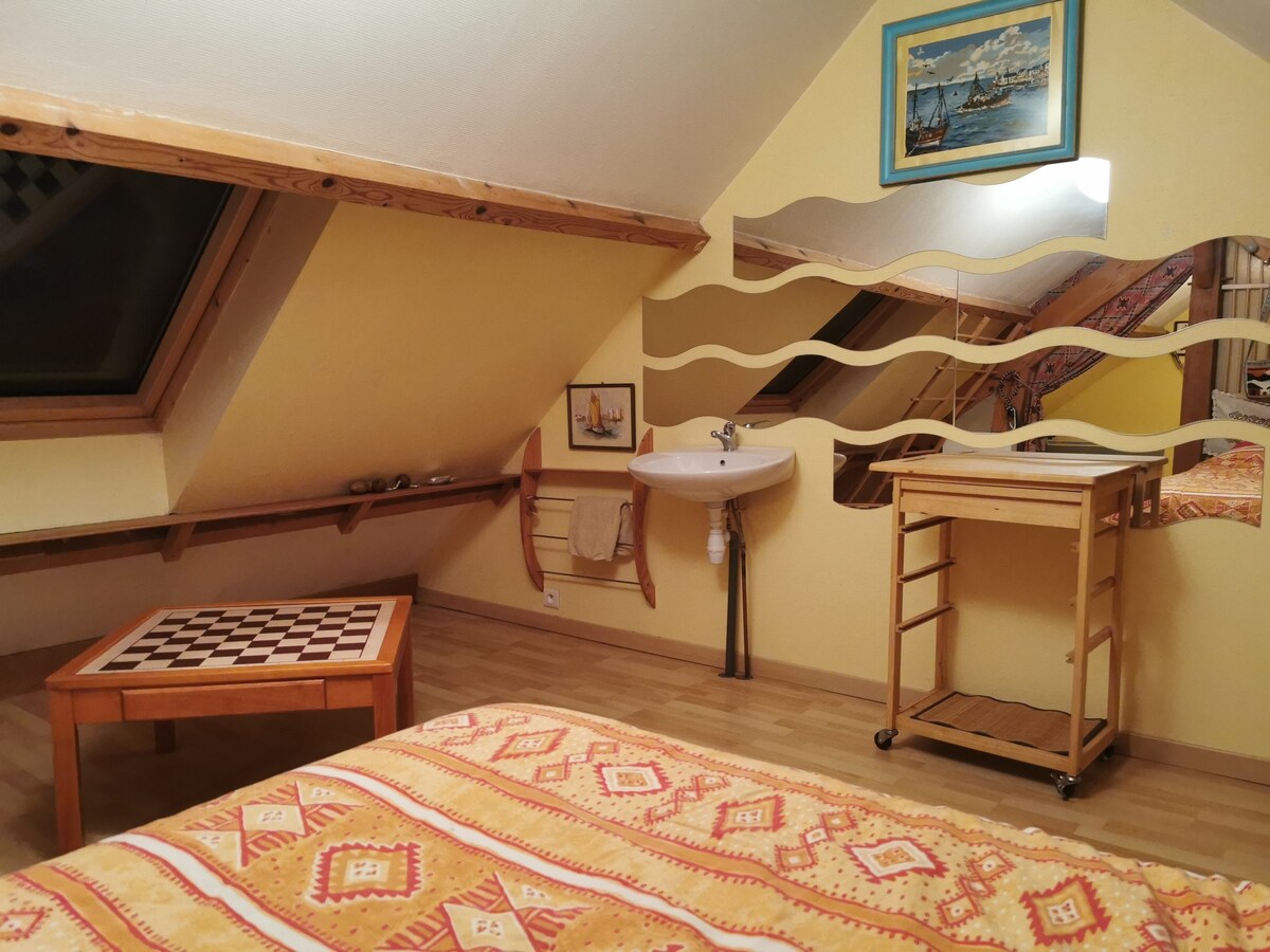 Punto de agua de la segunda habitación de arriba 