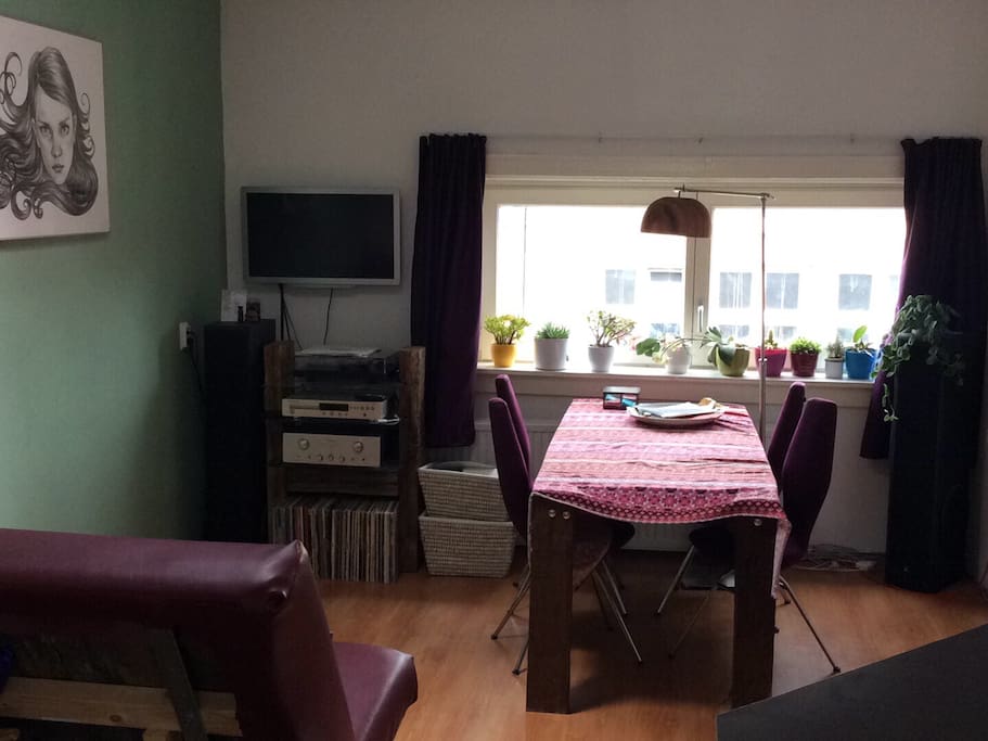 The living room