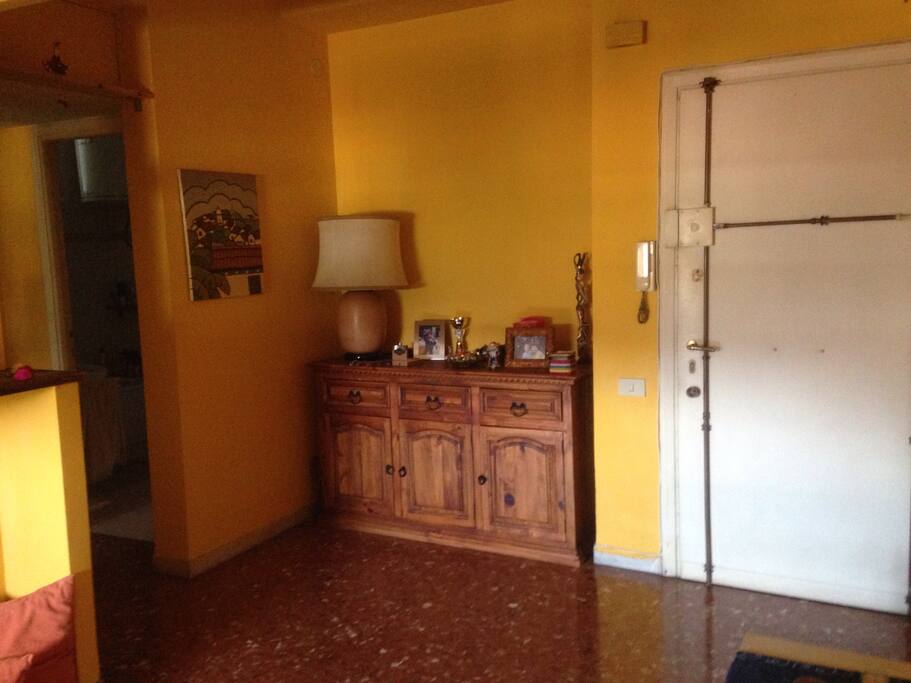 ingresso sulla sala