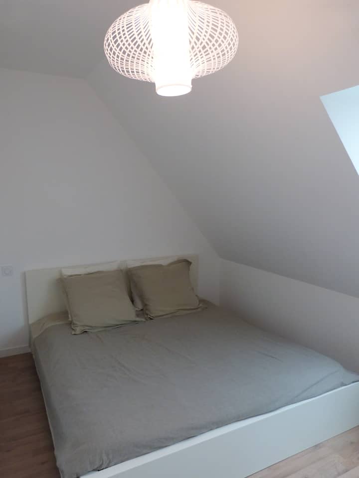 Habitación n°3 con cama 160×200