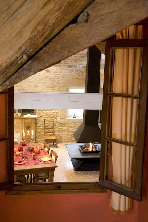 Charming house prox Beaune, 6 people, pool