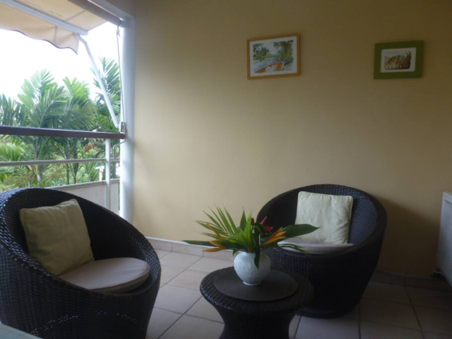 Salon sur terrasse