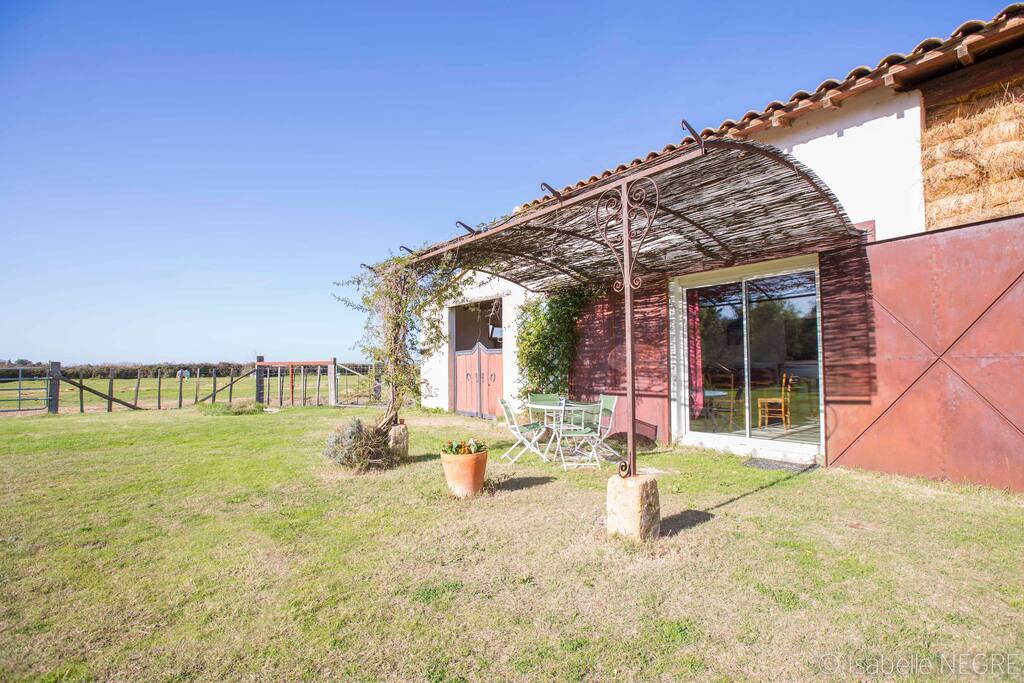 Entré du gîte Nove