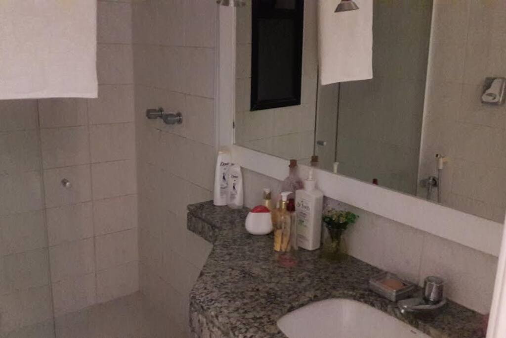 Banheiro exclusivo.